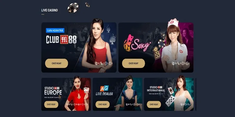 Giới thiệu về M88 casino
